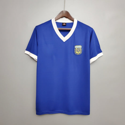 Argentinië Uit Shirt 1986